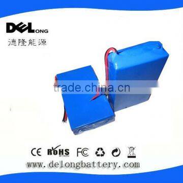 7.4v lithium ion battery pack with high quality PCM 2000mah