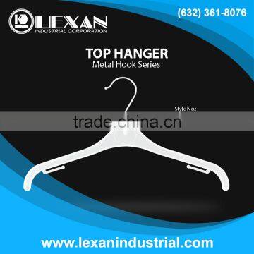 MN 14 - 14" Plastic Hanger with Metal Hook for Tops, Shirt, Blouse (Philippines)