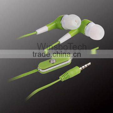 high quality comfortable colorful designed earphone wholesale