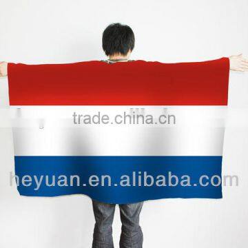 Customize Print Poncho Flag of different countries