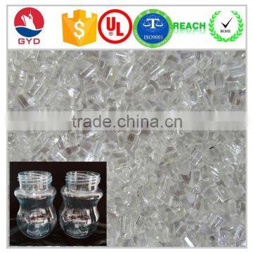 Plastic Bottle materials Transparent Food grade PC Polycarbonate resin price