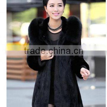 Women fashion best fake fur coat made in China