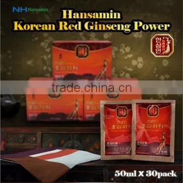 [NH Hansamin]Korean red ginseng drink/Korea /6 year old korean ginseng