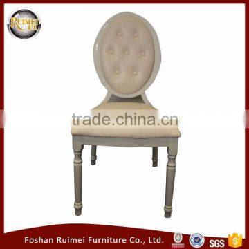 E-046 Luxury restaurant leather chair cafe chair in China