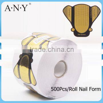 ANY Paper Nail Art Extension Form 500 Nail Shaping Tool Factory