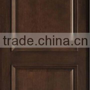 2- panel mahogany solid wood door design