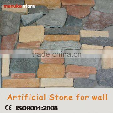 Stacked stone manufactured stone solid surface indoor veneer stone for wall