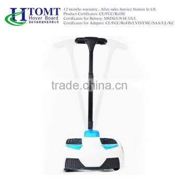 Top quality hoverboard with bluetooth speaker handle bar 2 wheel electric scooter