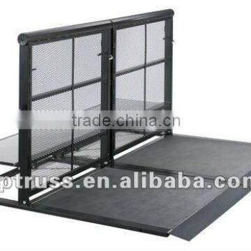 RP aluminum crash barrier - black color