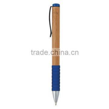 Bamboo Twist Pen-Blue Side