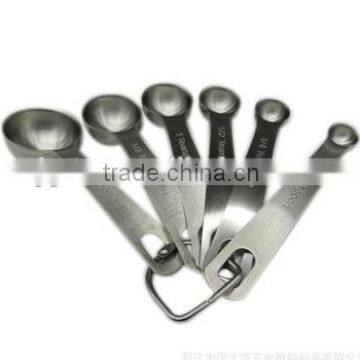 6 Pcs Set Stainless Steel Measuring Spoon