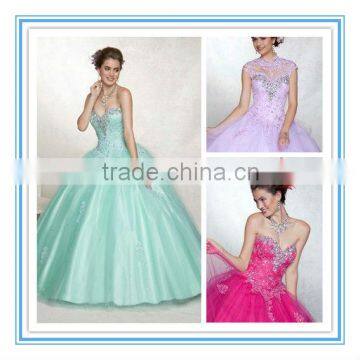 Sexy Detachable Jacket Strapless Dresses Appliqued Purple Quinceanera Dress(QUMO-1012)