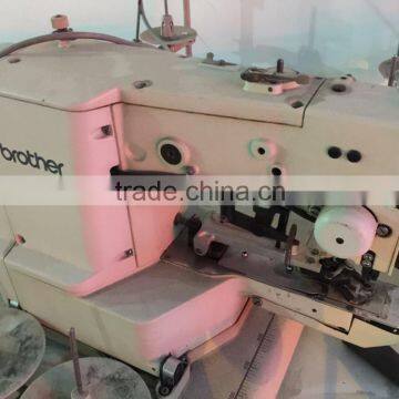 Used brother brand 438E button attaching sewing machine