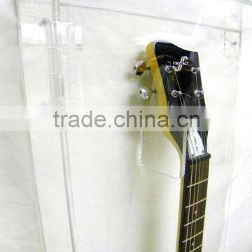 Acrylic electric guitar display case made in china