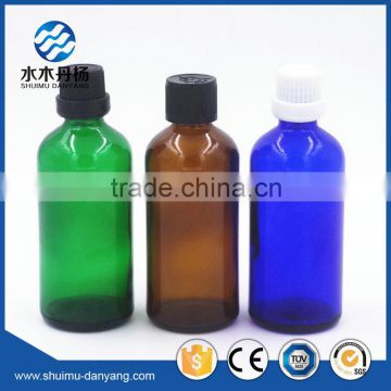 100ml cylinder glass dropper bottle essential oil bottle