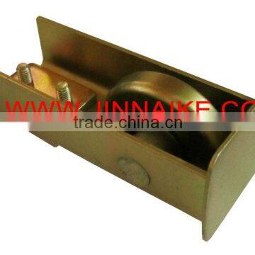 sliding gate end guide, steel end guide for carriage auto gate