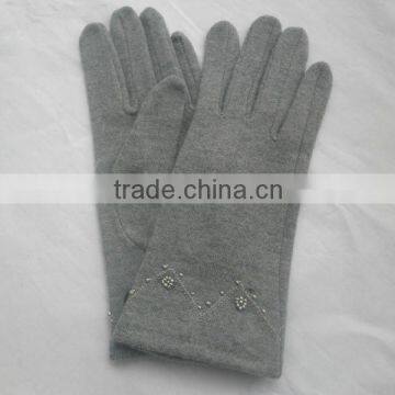 Simple Style Cashmere Woman Glove