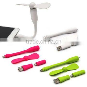 New Mini Portable Detachable USB Fan For Power Bank Laptop