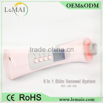 multifunctional beauty machine 5 in 1 Ultrasonic Photon Therapy Ion used amazon beauty salon equipment