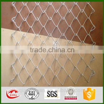 electric galvanized chain link fence, chain link wire mesh