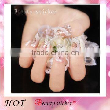 3D jewelry Art Vinyl Nail Stickers Classic Feather Design Nail Art Decorative Stickers                        
                                                Quality Choice