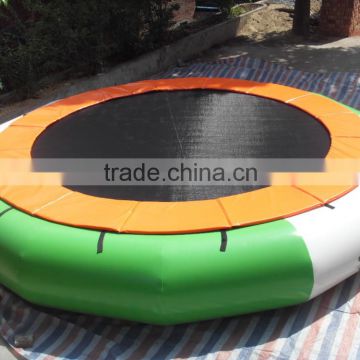 2015 hot summer inflatable water trampoline