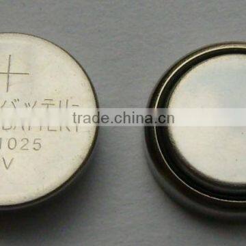 3.0v lithium button cell CR1025