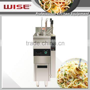 Top Performance Stainless Steel Auto Lift Up Electric Noodle Cooker with 3 Baskets with CE