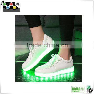 2016 Factory Hot Selling Summer Comfortable Casual LED Shoes for Men/Women