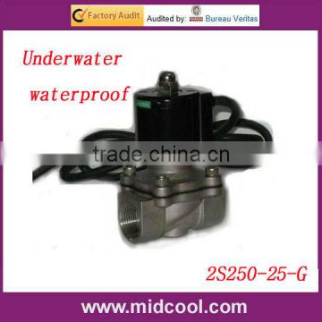 2S250-25-G Underwater Solenoid Fluid Control Valves waterproof