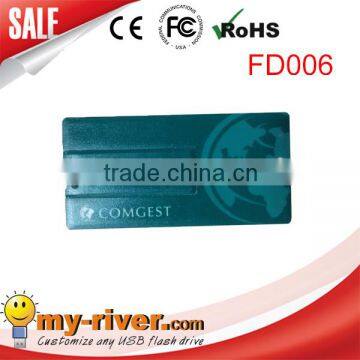 Best selling promotional credit/visa/business card logo printing usb card flash drive