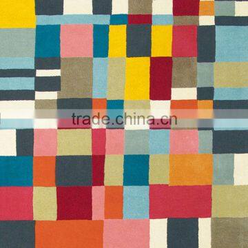 High wearproof hand-tufted wool carpets with super quality