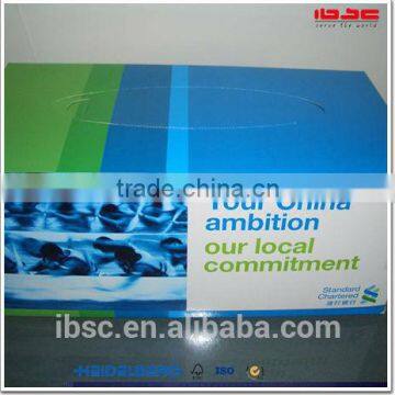 car tissue box, paper folding box, logo printed box