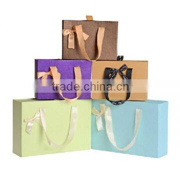 Fashionable Brown Paper Paper Gift Box