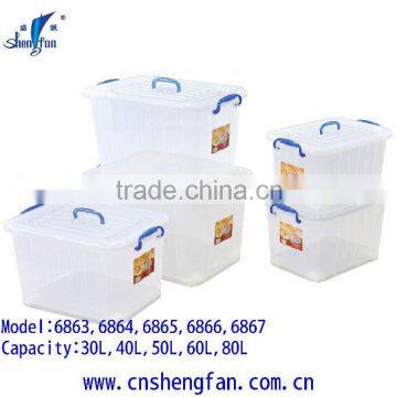 plastic storage box from 30L to 135L