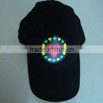 LED cap/ el wire hat/ racing caps el