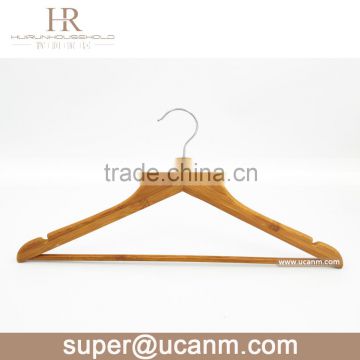 HRB-6611N suit bamboo hanger for cloth