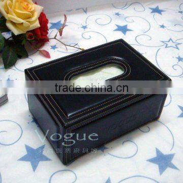 round pu tissue box