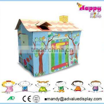 playhouse for child/ new design children cardboard mushroom playhouse