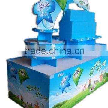 Corrugated cardboard Pallet display whole/retail sales for supermarket fashion shop sales advertising