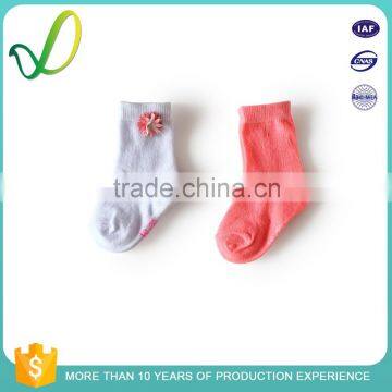 New Design Pure Color Seconds 100% Cotton Baby Cotton Socks Sock Baby Infant photo-3