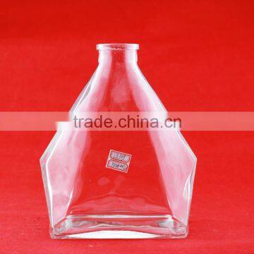 Cheap Good Long Melon Shape Bottles Iron Tower Bottle 500ml Lamp Shape Liquor Bottle photo-5