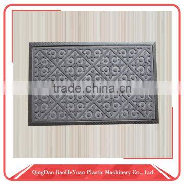 Rubber backed floor mats for parking