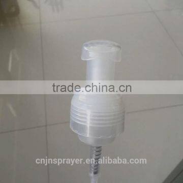 plastic foam pump dispenser cosmetic foaming pump 40mm