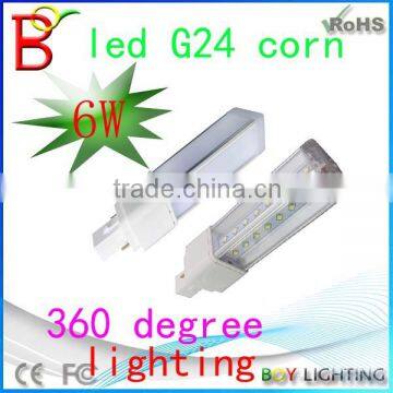 g23 g24 led pl lamp,g24 plc led lamp,led g24 led corn light,gu24 led light bulbs