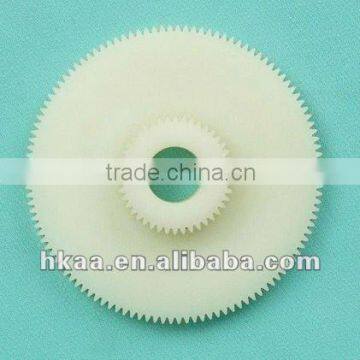 plastic nylon double spur gear