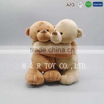 New Product Couple Hug Plush Bear Toys in Different Style