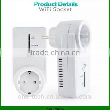 New EU Plug Smart Wifi Timing Socket Outlet App Remote Control Switch CellPhone Wireless Switch Security