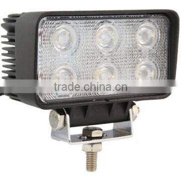 18W RECTANGLE WORK LIGHT LEDSPOTFLOOD BEAM OFF ROAD, SUV, TRUCK, TRACTOR. photo-3