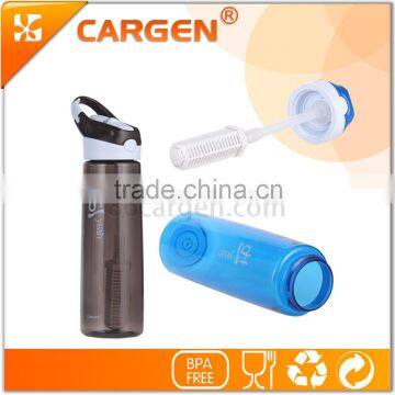 Sport 750ml plastic ionizer alkaline filter water bottle